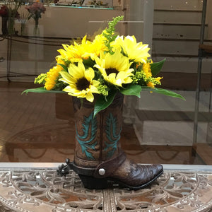Sunflowers & Sunshine  Boot