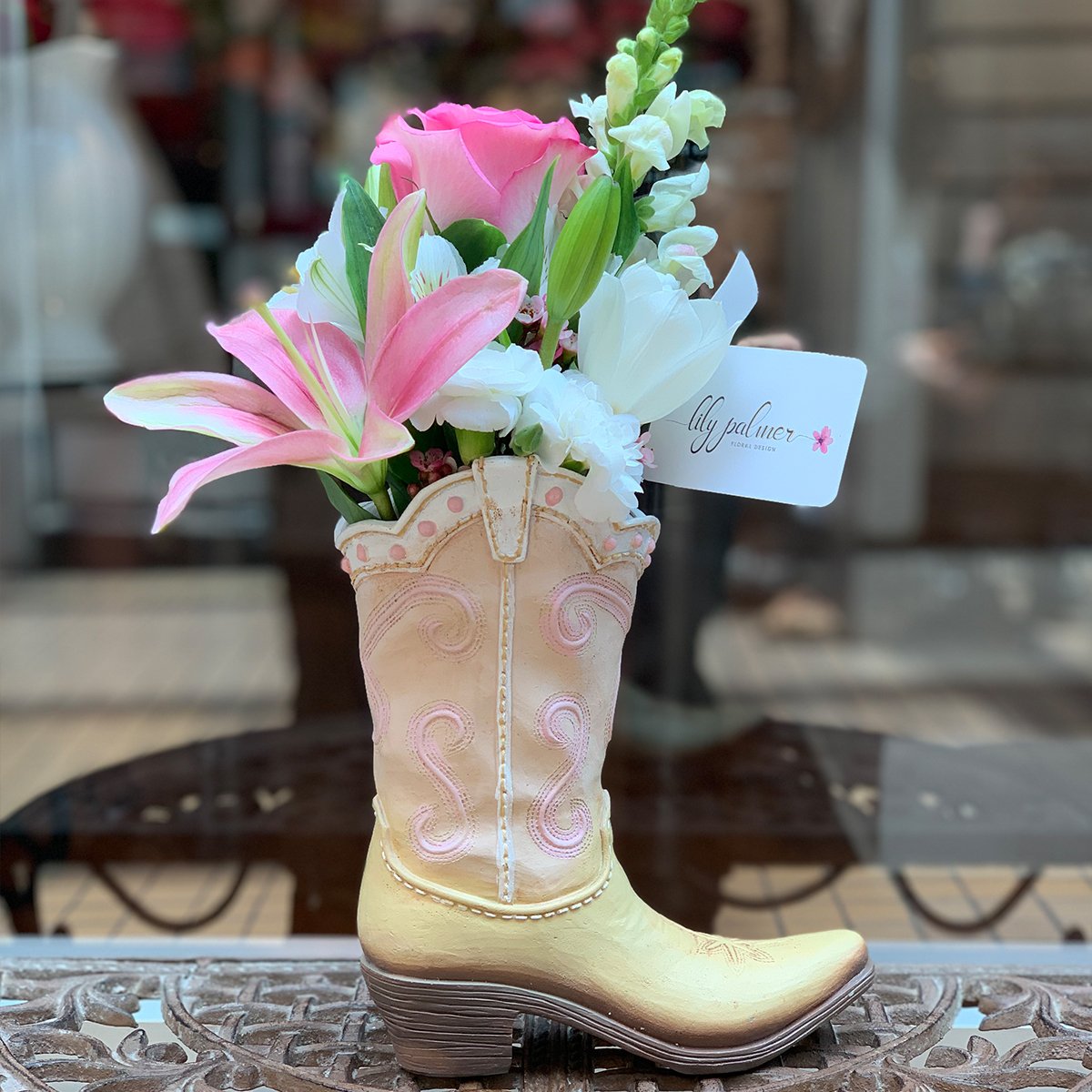 Rosy Pink Boot